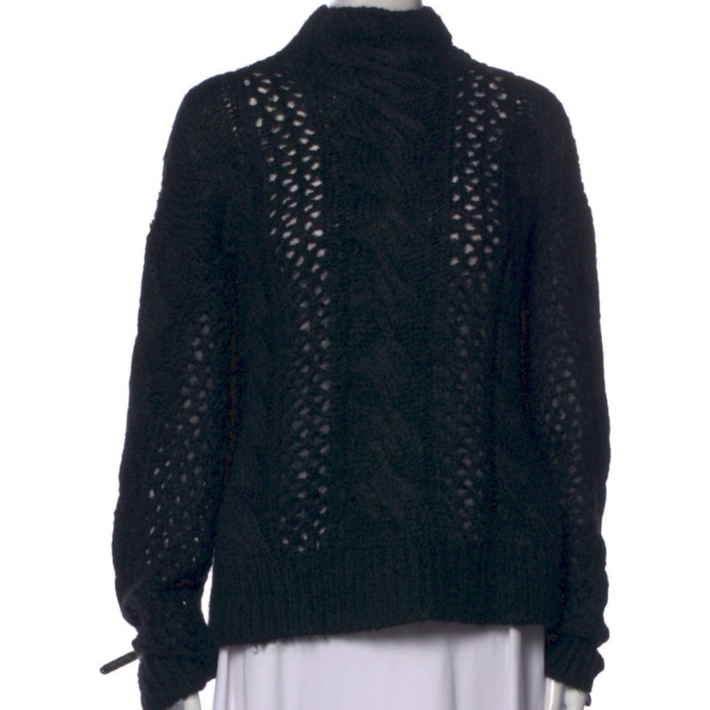 Iro Merino Wool Black Sweater Small